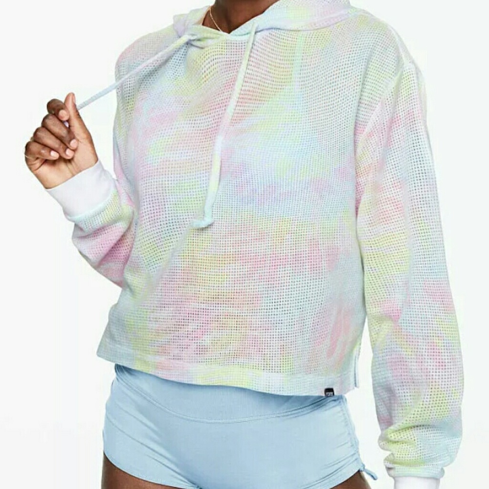 Nwt htf VS PINK Tiedye Pullover Hoodie